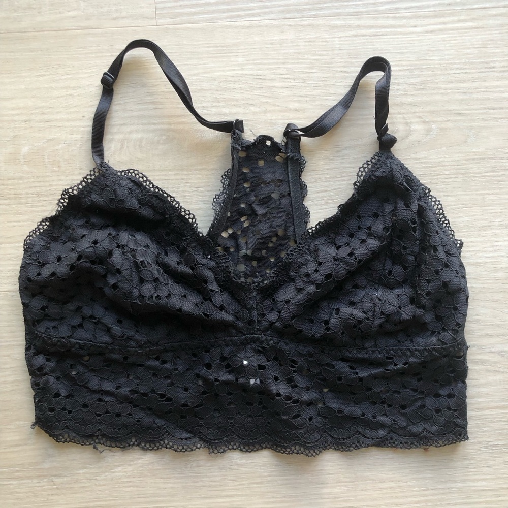 Maurice’s Black Lace Bralette